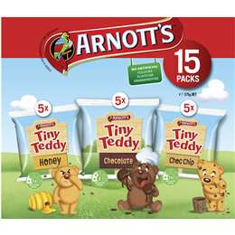 Arnotts Tiny Teddy 15 Packs