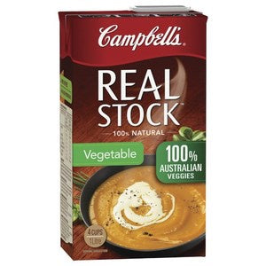 Campbells Real Vegetable Stock 1L