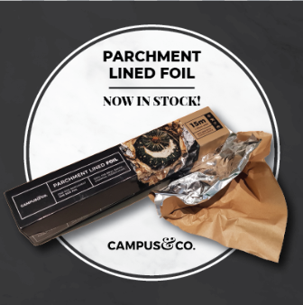 Campus & Co Aluminium Parchment Foil Roll 300mm x 15m