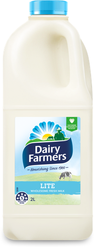 Dairy Farmers Lite Milk 3L
