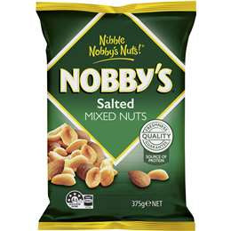 Nobbys Salted Mixed Nuts 375g