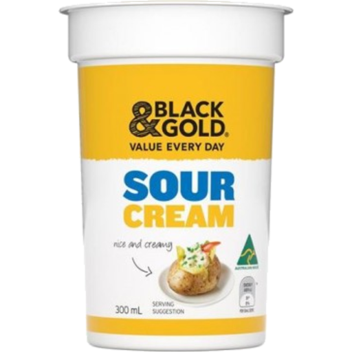 Black & Gold Sour Cream 300ml