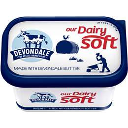Devondale Butter Dairy Soft 500g