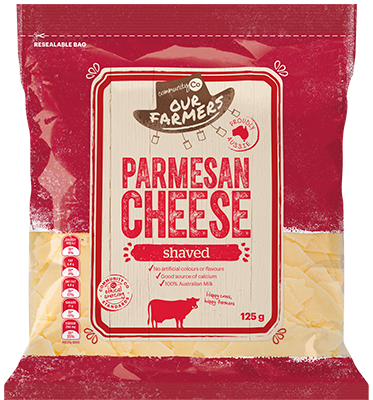 Community Co Shaved Parmesan 125g