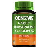 Cenovis Garlic Horseradish & C Complex 120pk