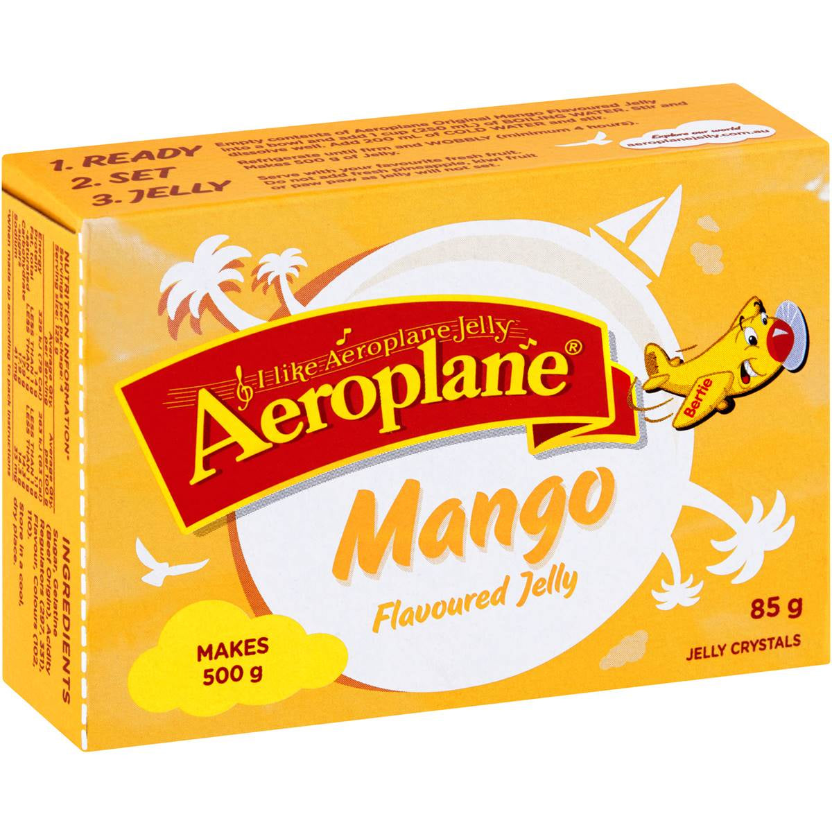Aeroplane Jelly Crystals Mango 85g