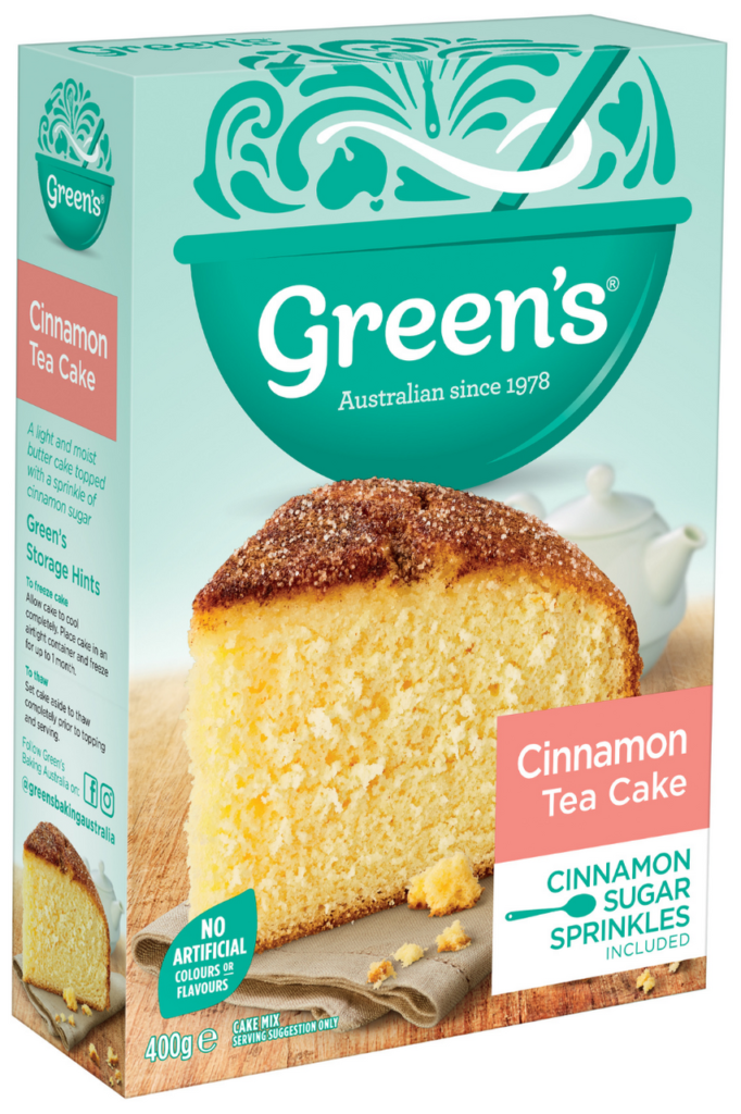 Greens Tea Cake Mix 400g