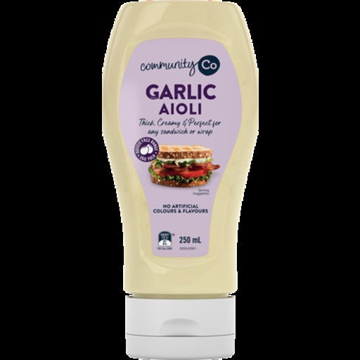 Community Co Garlic Aioli 250ml