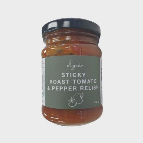 El Gusto Sticky Roast Tomato & Pepper Relish