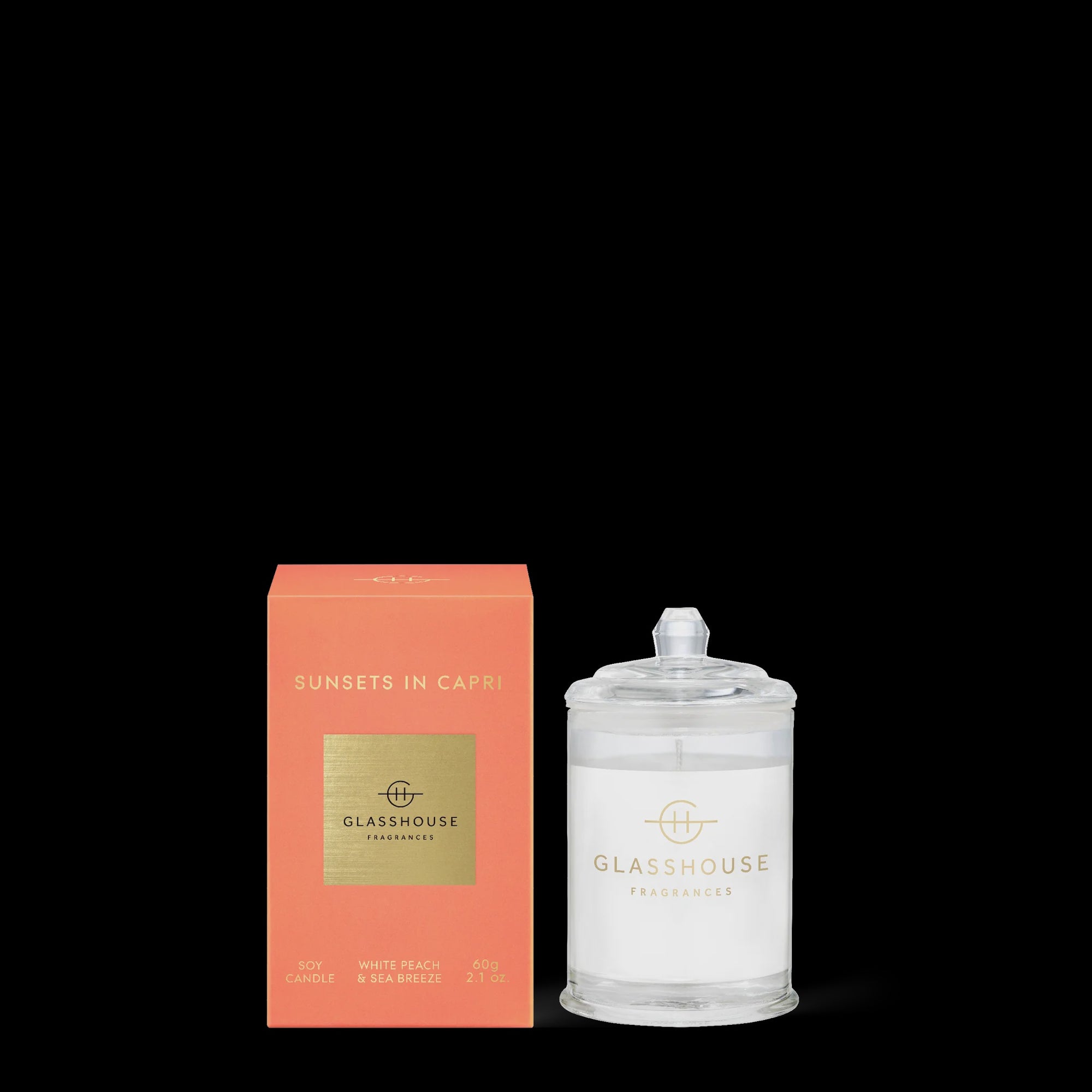 Glasshouse Sunsets in Capri Candle 60g
