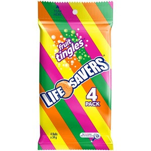 Life Savers Fruit Tingles Multi 4pk