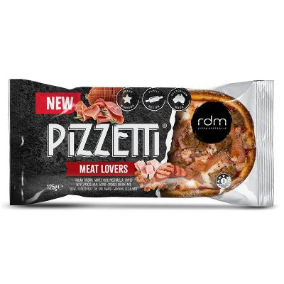 Pizzetti Meat Lovers  Grab And Go 125g