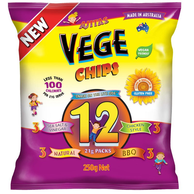 Vege Chips Variety Multipack 12 x21g