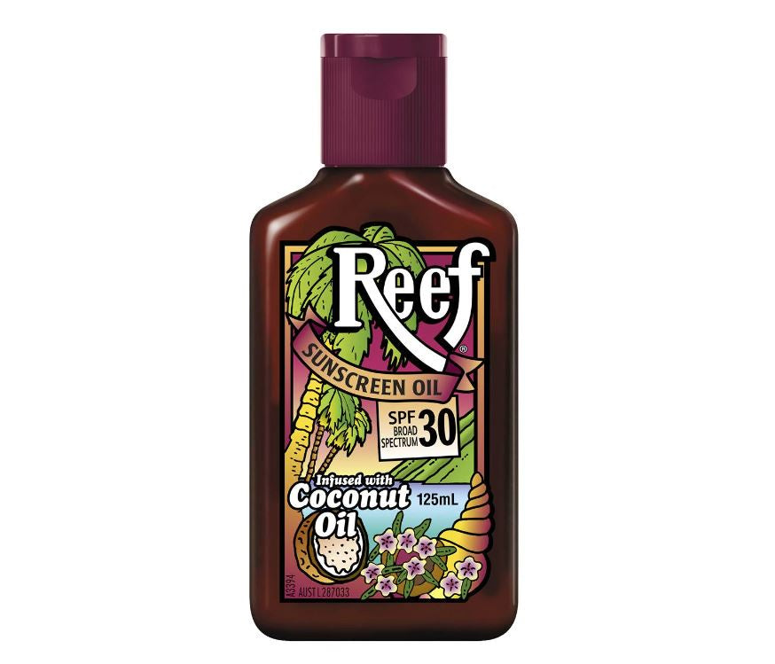 Reef Tanning Oil SPF30+ Coconut Sunscreen 125ml