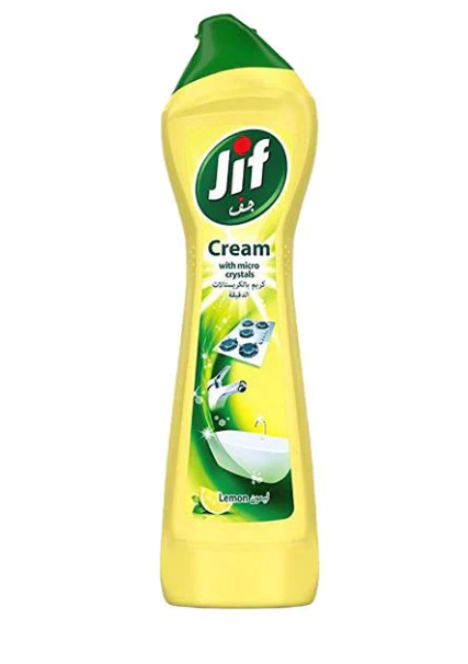 Jif Cream With Micro Crystals Lemon 500ml