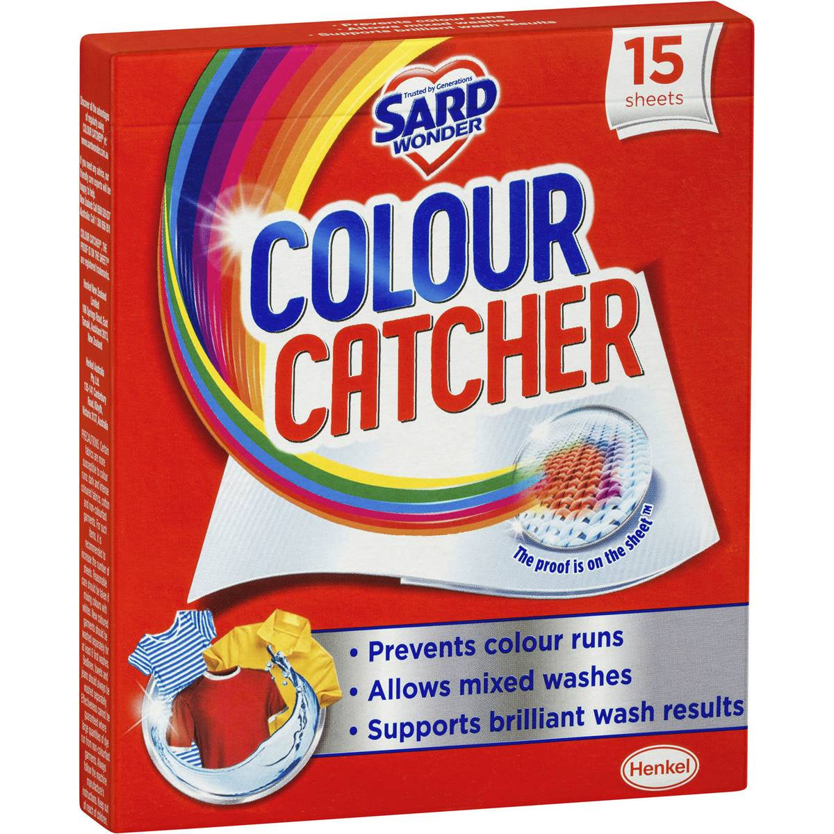 Sard Colour Catcher 15pk