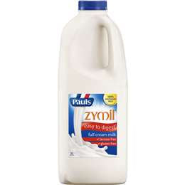 Pauls Zymil Full Cream 2L