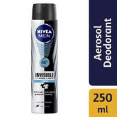 Nivea Men Deodorant Invisible Black & White Aerosol 250ml