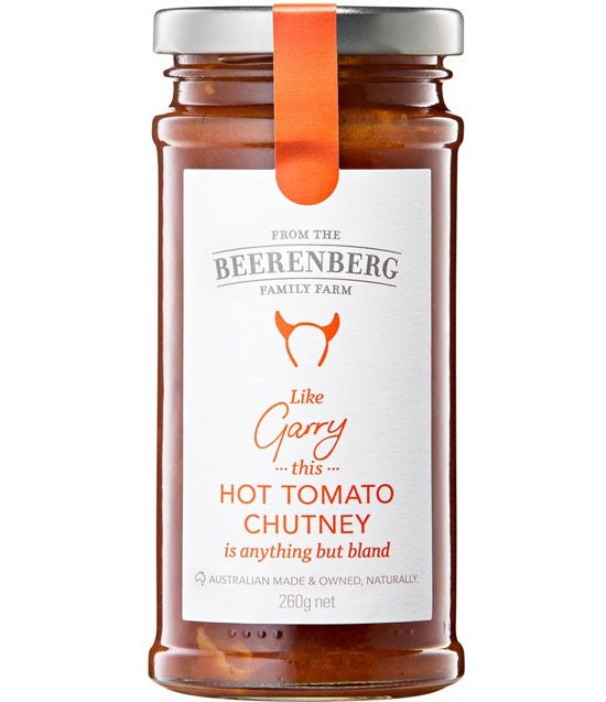 Beerenberg Hot Tomato Chutney 260g