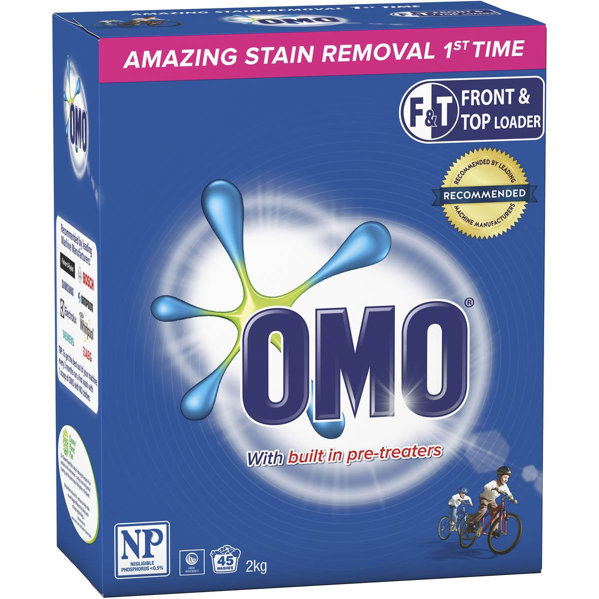 OMO Laundry Detergent Powder Active 2kg