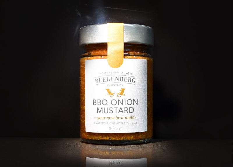 Beerenberg BBQ Onion Mustard 165g