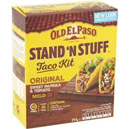 Old El Paso Stand n Stuff Taco Kit 295g