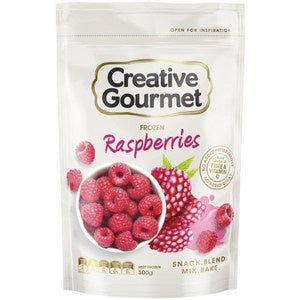 Creative Gourmet Frozen Raspberries 300g