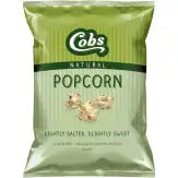 Cobs Natural Popcorn Lightly Salted  Slightly Sweet 120g