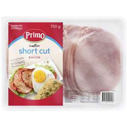 Primo Bacon Short Cut 750g