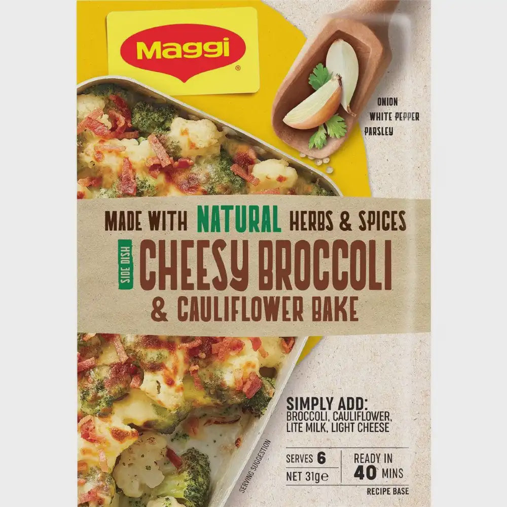 Maggi Cheesy Broccoli And Cauliflower Bake 31g