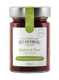 Beerenberg Quince & Pear For Cheese 195g