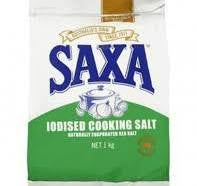 Saxa Iodised Cooking Salt 1kg