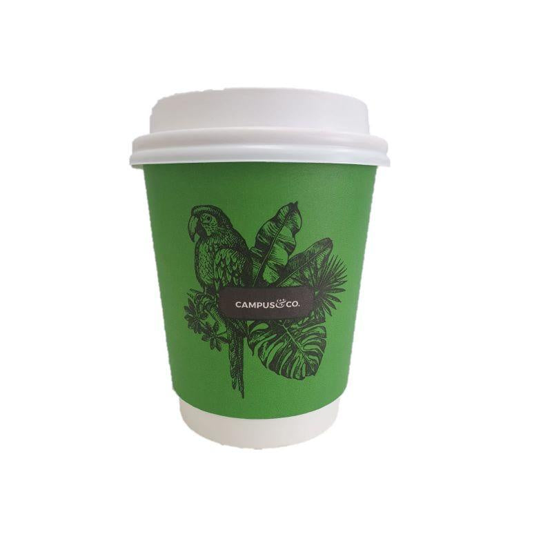 Campus & Co Coffee Cup Double Wall Jungle 8oz 25pk