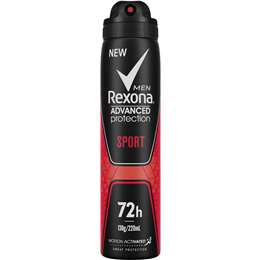 Rexona Men Deodorant Advanced Protection Sport Areosol 220ml
