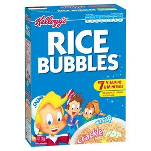 Kelloggs Rice Bubbles 410g
