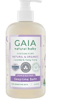 Gaia Natural Baby Bath Wash Sleeptime 500ml