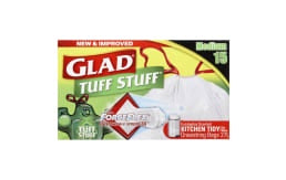 Glad Tuff Stuff Bin Bag Medium 15