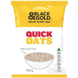 Black & Gold Oats Quick 750g