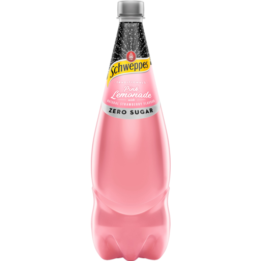 Schweppes Pink Lemonade Zero Soft Drink 1.1L