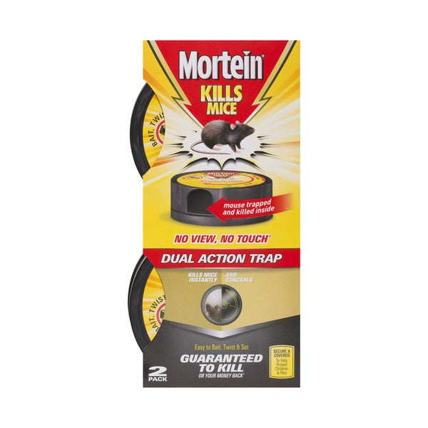 Mortein No Touch Mouse Trap Twin Pk