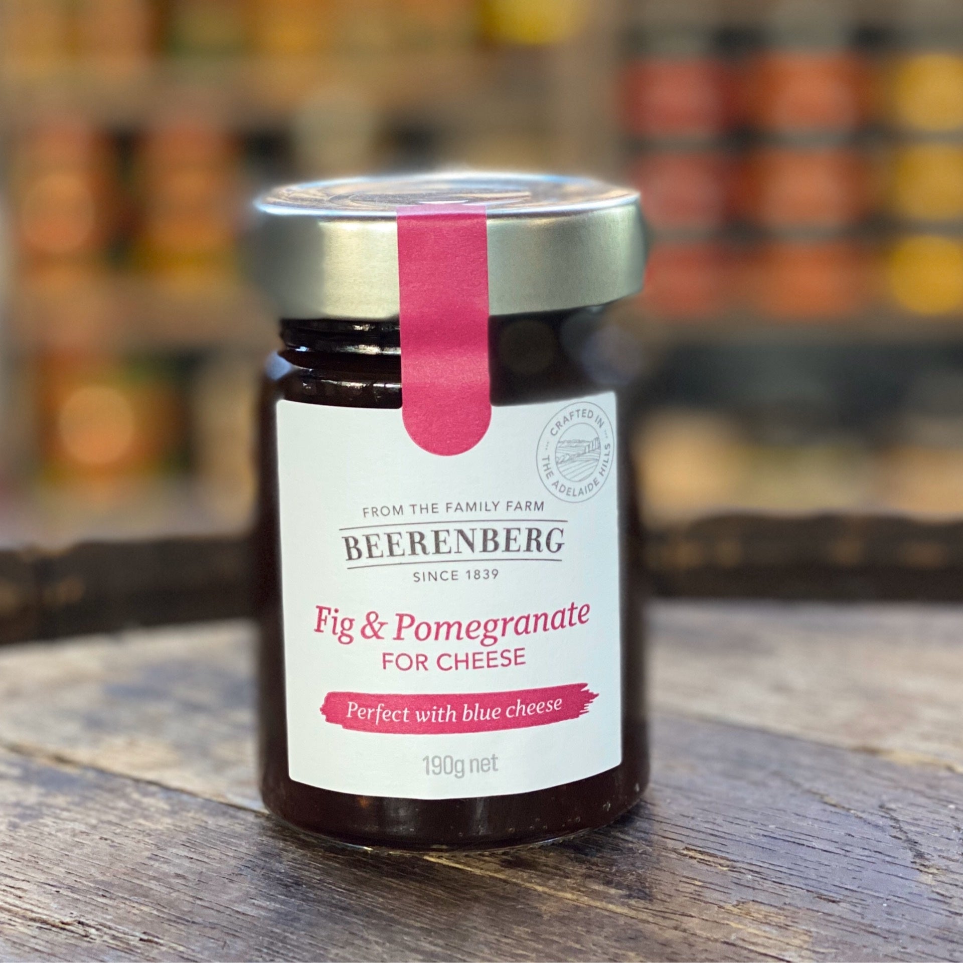 Beerenberg Fig & Pomegranate For Cheese 190g