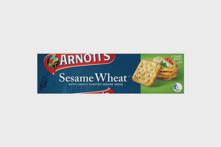 Arnotts Sesame Wheat Crackers 250g