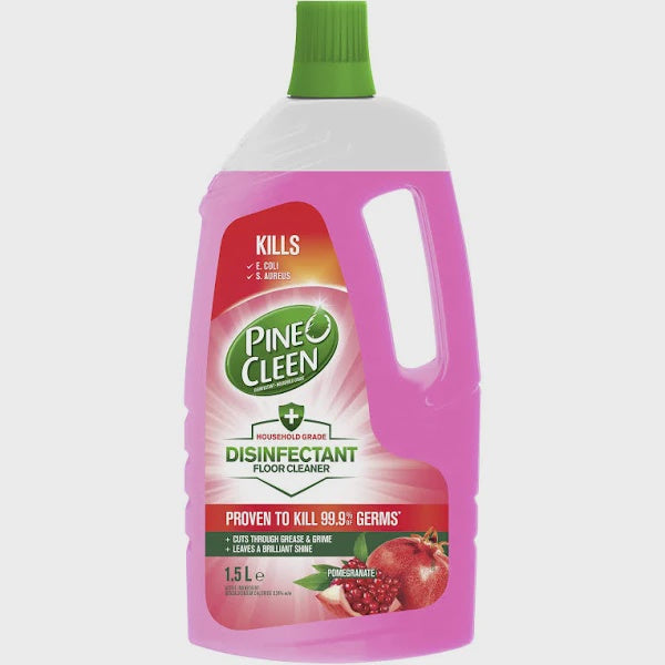 Pine O Cleen Disinfectant Floor Cleaner Pomegranate 1.5L
