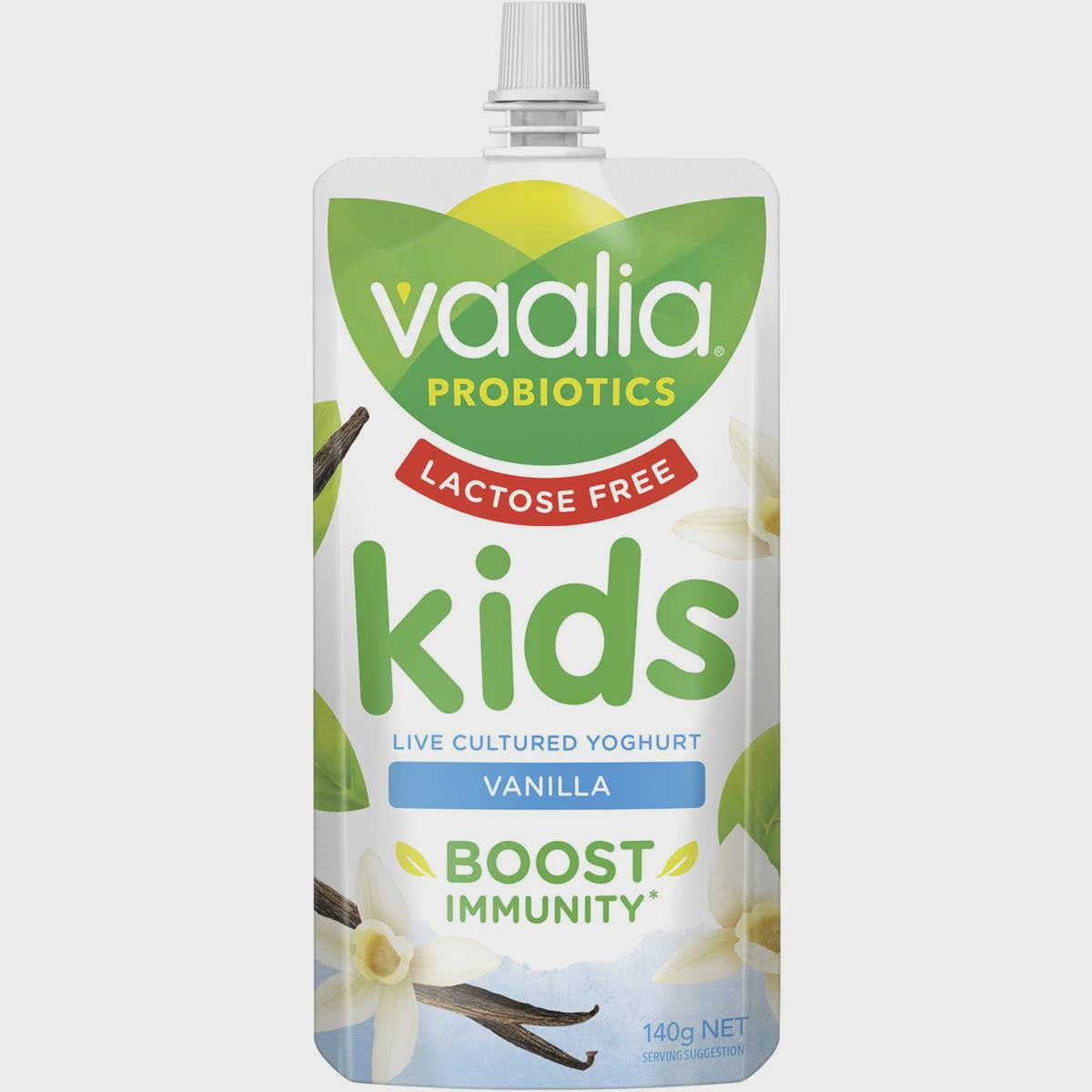 Vaalia Kids Yoghurt  Lactose Free Vanilla 140g